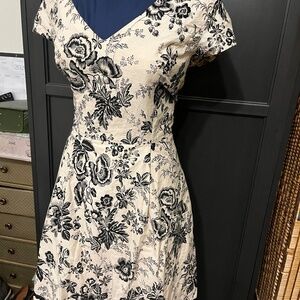 50’s style fit and flare dress